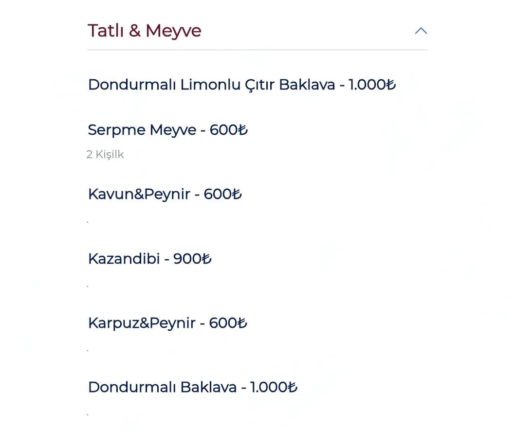 Menü 3