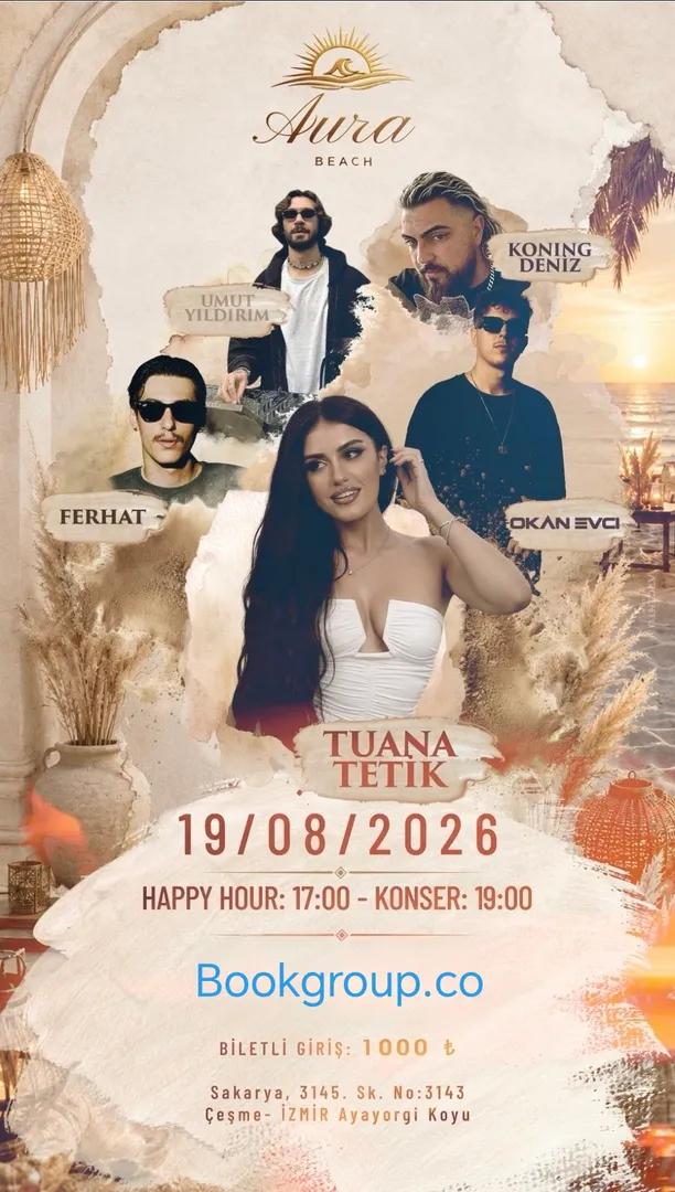 Tuana Tetik DJ Etkinlik Aura Ayayorgi