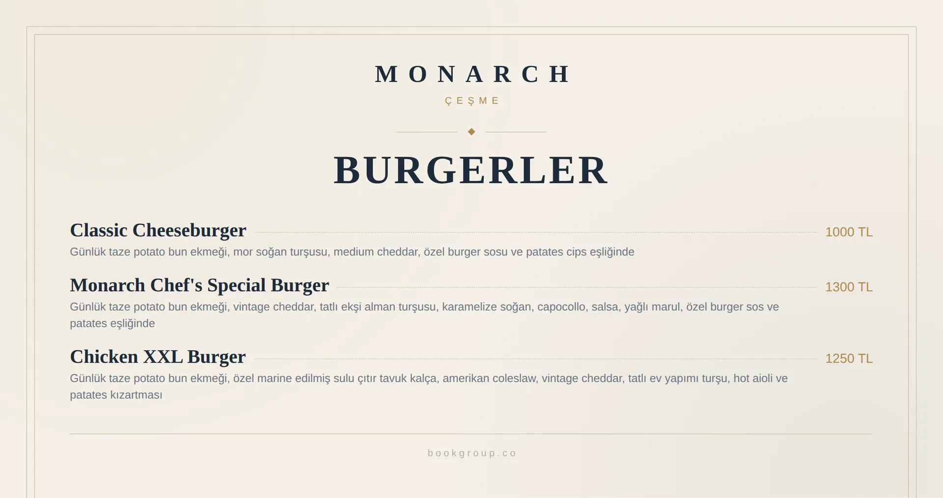 Menü 2